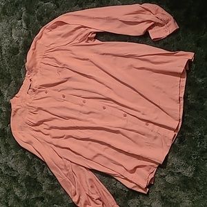 Rose Blouse, Size 18, Lane Bryant